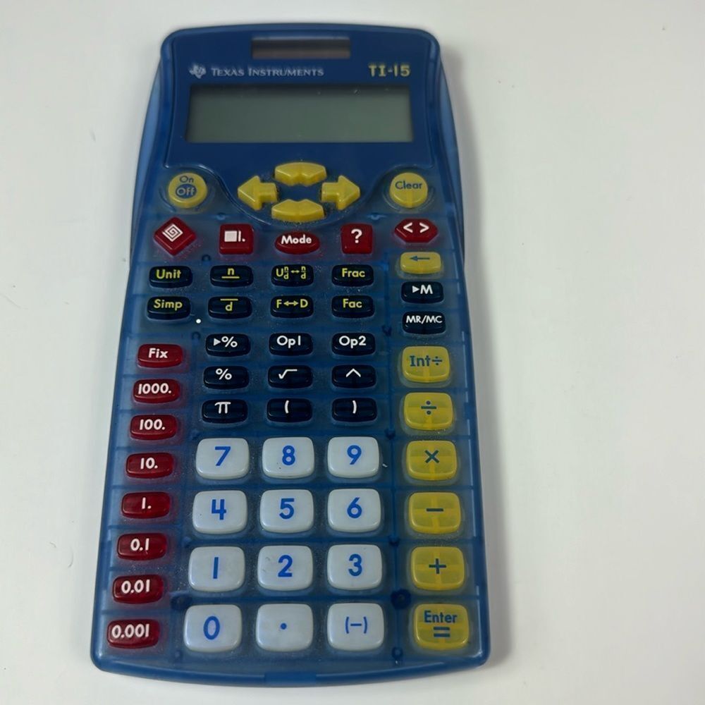 Texas Instruments TI-15 Scientific Calculator
